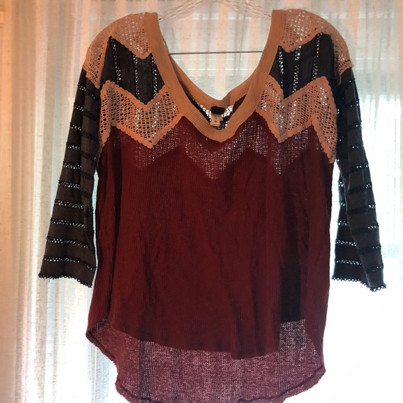 We the free long sleeve tee - Picture 2 of 3